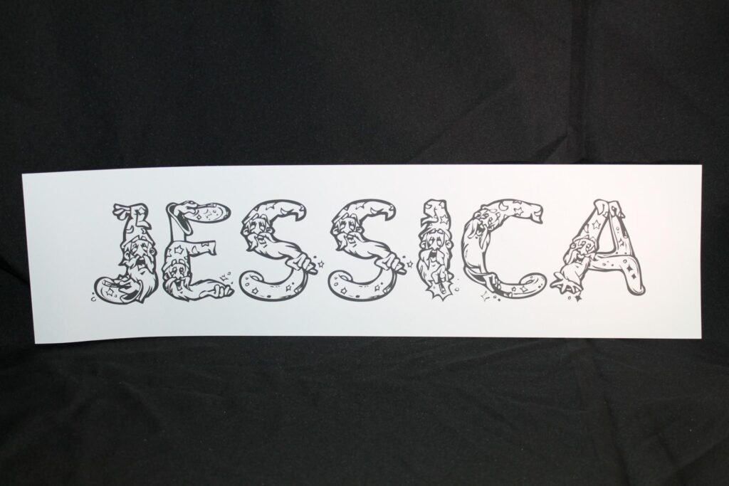 Name Coloring Sheets